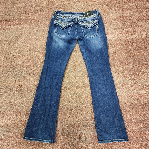 Miss Me Signature Rise Boot Cut Jeans Size 29 - Picture 5 of 10